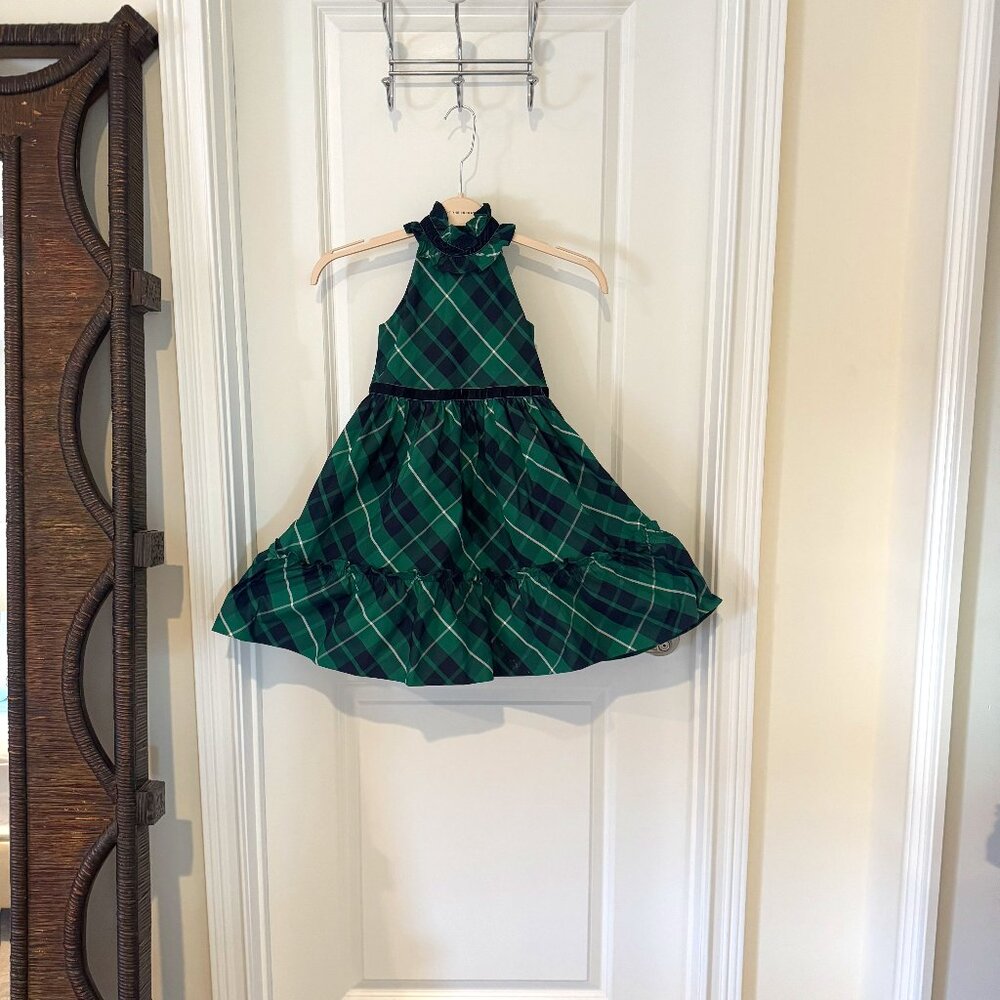 Janie and Jack Girls Christmas Dress - Size 6